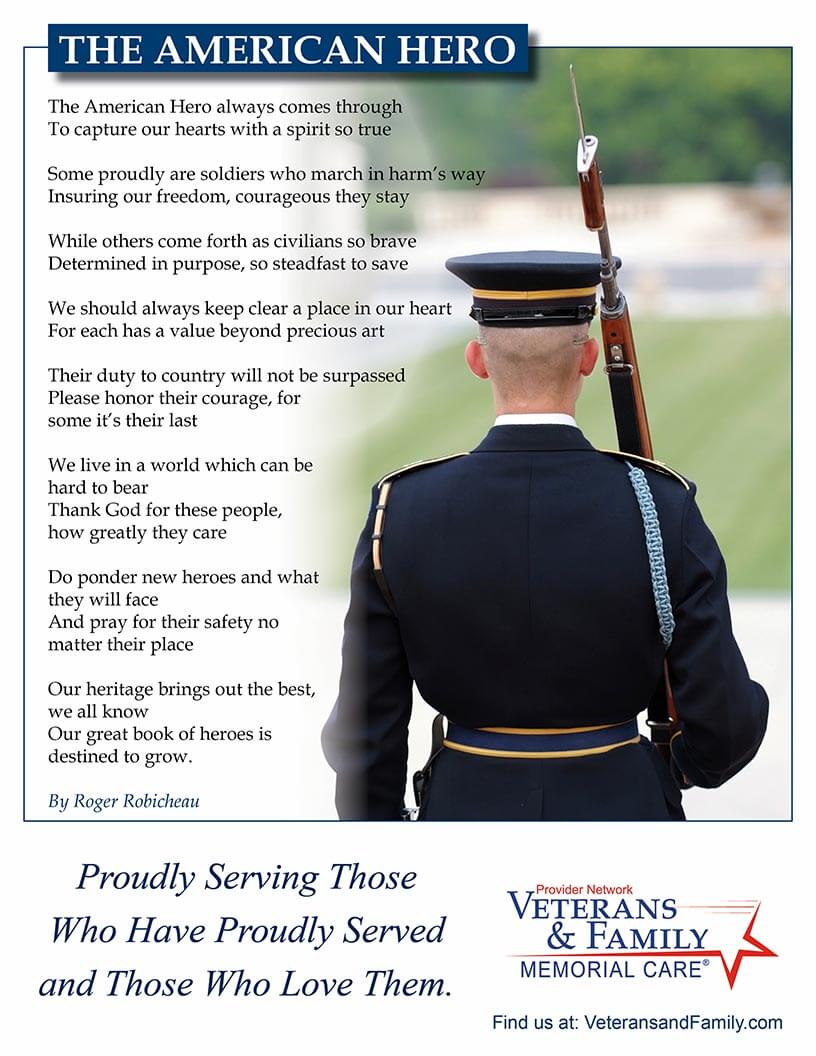 Veterans & Family Memorial Care Honorable Discharge Seal